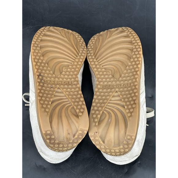 Skechers 2980 Scooters Ladies Retro Suede Tan Sand Sz 8 Sneakers Casual - Picture 10 of 13